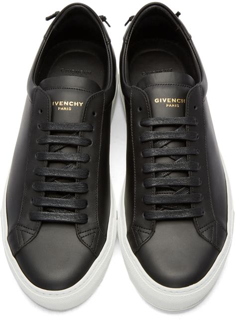 givenchy black sneakers womens|Givenchy black and white sneakers.